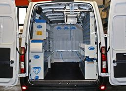 armoires à étagères à tiroirs accessoires pour fourgon sur Movano